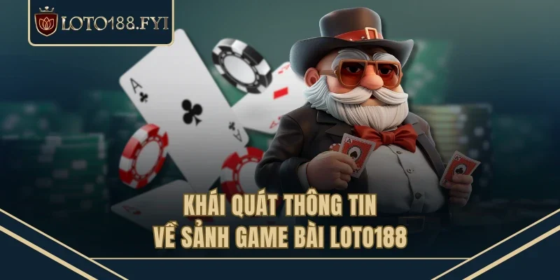 Khái quát thông tin về sảnh game bài LOTO188