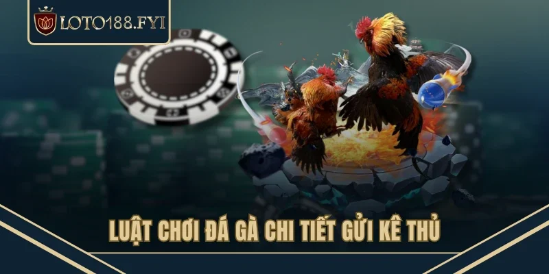 Luật chơi đá gà chi tiết gửi kê thủ