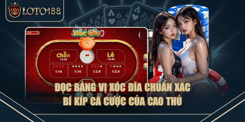 Đọc Bảng Vị Xóc Đĩa Chuẩn Xác - Bí Kíp Cá Cược Của Cao Thủ