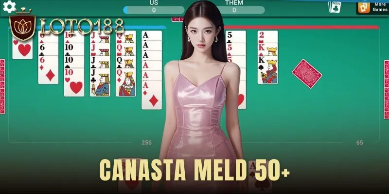 Canasta Meld 50+